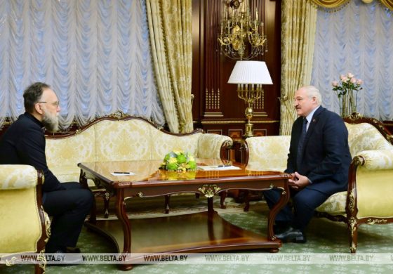 Dugin w Mińsku indoktrynuje Łukaszenkę. „Idea białoruska formowała się w Wielkim Księstwie Litewskim. To nasza idea, nie ich”