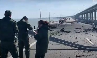 Straty po eksplozjach na Moście Krymskim: Troje zabitych, 1,3 km uszkodzonych torów kolejowych, wiadukty drogowe nieprzejezdne