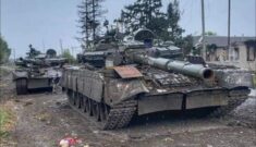 Brytyjski wywiad wojskowy: Ponad połowa czołgów wykorzystywanych przez wojska ukraińskie to sprzęt zdobyty na Rosjanach