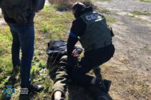 SBU zatrzymała kolaboranta, który pomagał Rosjanom uciekać przed ukraińską kontrofensywą