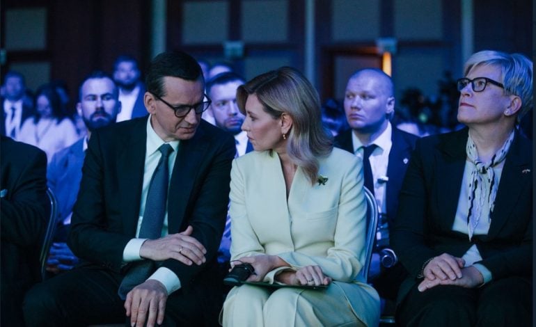 Poruszające słowa Zełenskiej w Warszawie: Dziękuję Polsko za stanowisko bezkompromisowe, oparte na zasadach