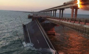 Zniszczenie Mostu Krymskiego to operacja specjalna Służby Bezpieczeństwa Ukrainy