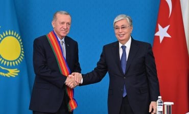 Tokajew i Erdogan mieli okazję do rewanżu (WIDEO)