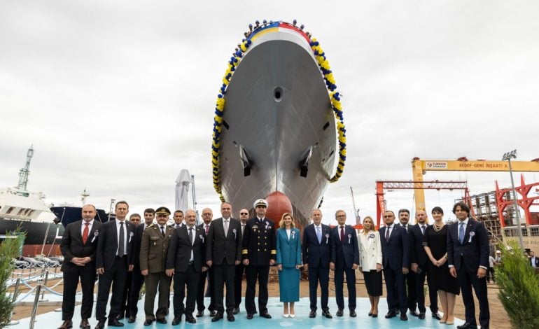 W Turcji zwodowana ukraińska korweta “Hetman Iwan Mazepa”