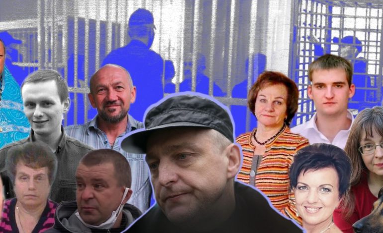 Do 25 lat więzienia. 12 białoruskich opozycjonistów usłyszało drakońskie wyroki