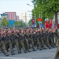 Defilada wojskowa w Pjongjangu