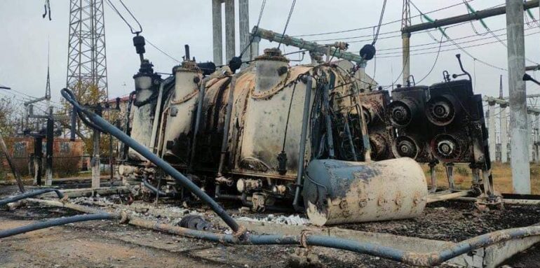 Na Ukrainie nie pracuje prawie połowa ukraińskiego systemu energetycznego