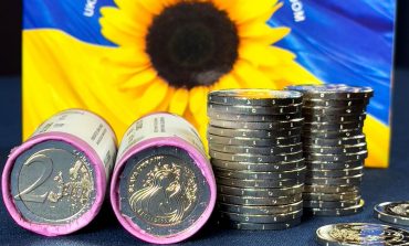 Bank centralny Estonii wyemitował monety "Slava Ukraini"