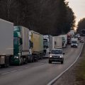 Kolejki samochodów na wyjazd z Białorusi