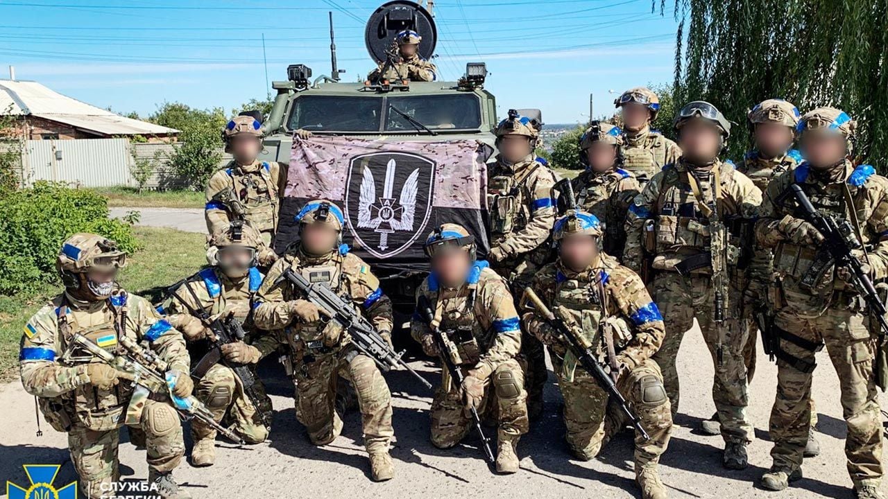 Ukraińscy żołnierze. Fot: (fot. TT/@ServiceSsu)
