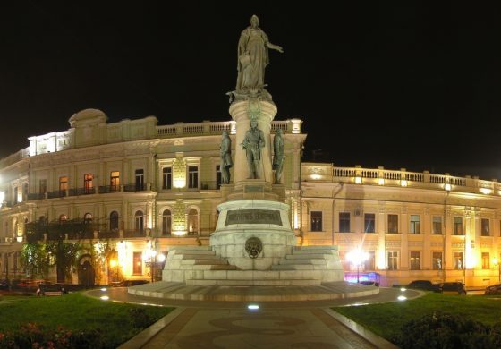 Mieszkańcy Odessy za demontażem pomnika Katarzyny II