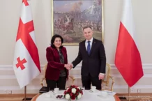 Prezydent Duda: Bardzo chcemy, aby Gruzja stała się częścią UE i NATO