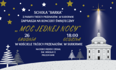 Koncert świąteczny „Moc jednej nocy” w podwileńskiej Suderwie