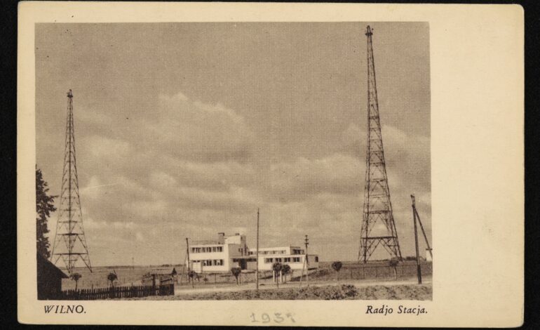 95 lat temu zaczęło nadawać Polskiego Radio Wilno