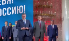 W Ługańsku pojawił się But