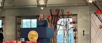 Natalia Pińczuk, żoma Alesia Bialackiego. Fot: Racyja.com