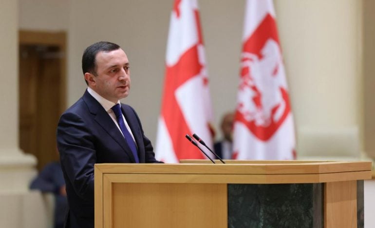 O co chodzi? W wojnie rosyjsko-ukraińskiej premier Garibaszwili jest po stronie Gruzji