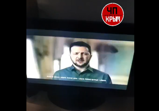 Zełenski przemawiał w rosyjskiej TV