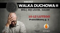 Rekolekcje ,,Walka duchowa. Myślę, więc jestem… kuszony” u Ojców Franciszkanów w Wilnie