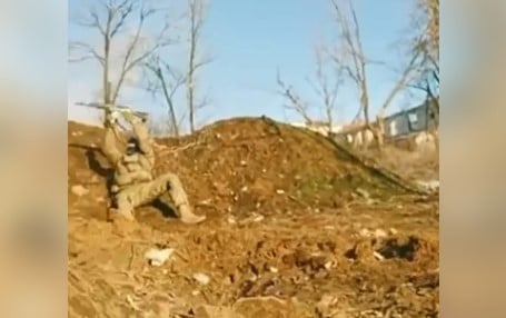 Ukraińcy pokazali jak walczą z okupantem pod Sołedarem (WIDEO)