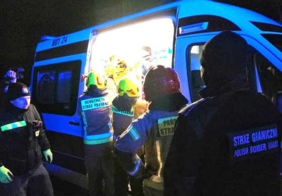 O włos od tragedii na granicy z Białorusią (WIDEO)