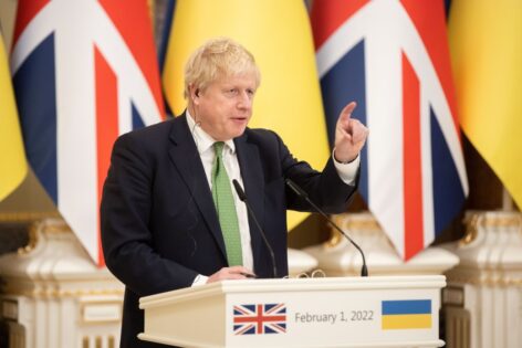 Johnson o groźbach śmierci ze strony Putina w lutym 2022