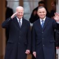 Prezydenci Polski i USA o bezpieczeństwie i współpracy. Warszawa 21.02.2023. Fot: Marek Borawski KPRP