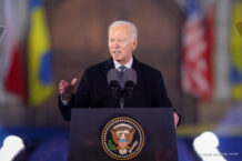 Biden w Warszawie: „Ukraina nigdy nie będzie zwycięstwem Putina. Nigdy!”. Nie zapomniał o Białorusinach