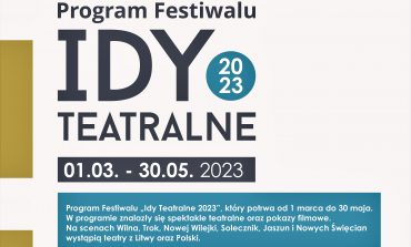 Festiwal „Idy Teatralne 2023” startuje w Wilnie!