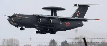 samolot A-50. Fot: Ministerstwo Obrony Federacji Rosyjskiej