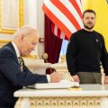 Prezydent Joe Biden w Kijowie 20.02.2023. Fot: president.gov.ua