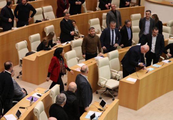 Gruzińscy parlamentarzyści z partii rządzącej odrzucili zaproszenie do Kijowa. W tle sprawa Saakaszwilego