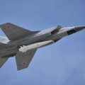 MIG 31K z rakietą Kindżał