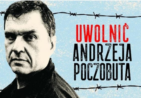 Protest Federacji Mediów Polskich na Wschodzie przeciw skazaniu Andrzeja Poczobuta