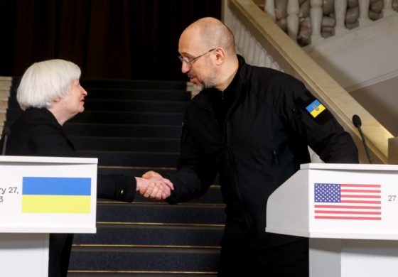 Sekretarz skarbu USA o problemach z przekazaniem Ukrainie zamrożonych rosyjskich aktywów