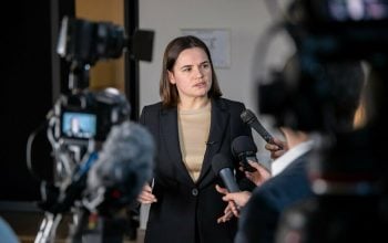 Którego kandydata na prezydenta Polski poparła białoruska opozycja?