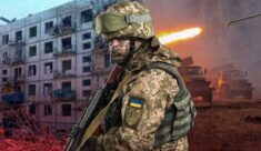 Ukraiński Rambo! W pojedynkę rozbił oddział najeźdźców. W rękach miał tylko granatnik i karabin maszynowy (WIDEO)