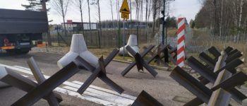 olska buduje fortyfikacje na granicy z Rosją i Białorusią. Fot: twitter.com/mblaszczak