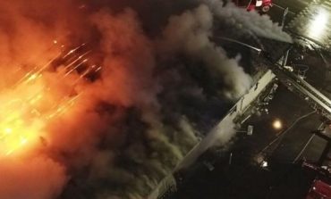 PILNE: Pożar pod Moskwą: Płonął hangar obok strategicznej fabryki