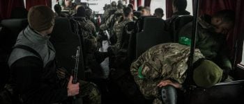 Białorusini chca walczyć z rosyjskim okupantem. Fot: kalinouski.org