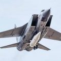 Samolot Mig 31K. Fot: t.me/Hajun_BY