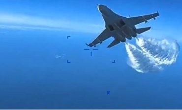 Armia USA odtajniła nagranie zderzenia drona z Su-27. Rosja zmienia wersję: Miliśmy prawo go strącić