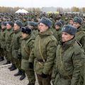 Zmobilizowani rosyjscy żołnierze Fot: Yegor Aleyev/ TASS.ru