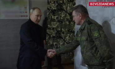 Putin poleciał na Ukrainę: propagandyści publikują pierwsze nagranie i szczegóły (wideo)