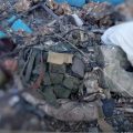 Poległy żołnierz FR. Fot: azov.org.ua