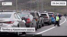 Ukraińcy zdetonowali bazę naftową na Krymie. Rosjanie uciekają w popłochu! (WIDEO)
