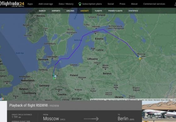 Tajemniczy samolot z Moskwy wylądował w Berlinie: Co wiadomo