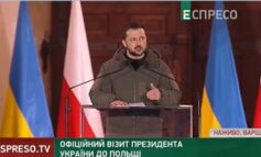 Zełenski wykonał w Warszawie gest wobec Białorusinów (WIDEO)