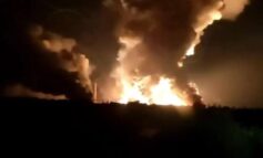 Atak drona na bazę okupantów w obwodzie ługańskim (WIDEO, +18)