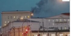 Moskwa: Pożar gmachu Ministerstwa Obrony FR (WIDEO)